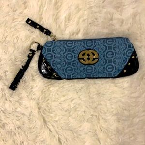 “Echo Red” wristlet